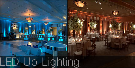 uplighting, up lighting, wedding uplighting, event uplighting, uplights, led uplights, party lights